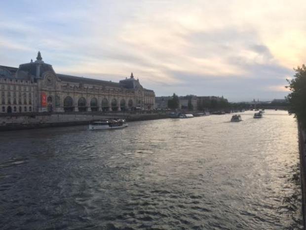 Vue sur le musée d'Orsay - côté Paris 1er