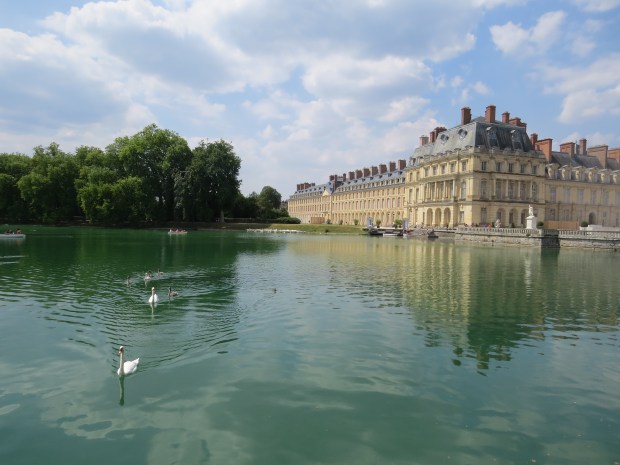 Château de Fontainebleau : l'étang aux carpes