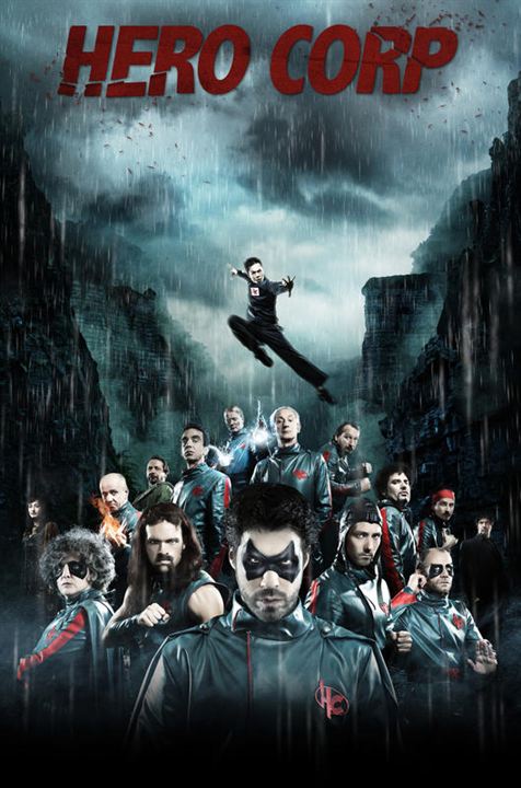 Affiche serie Hero Corp