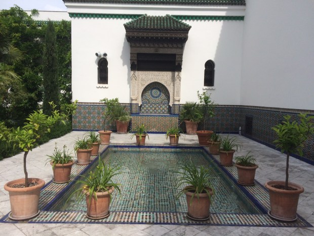 Jardin mosquée de Paris 